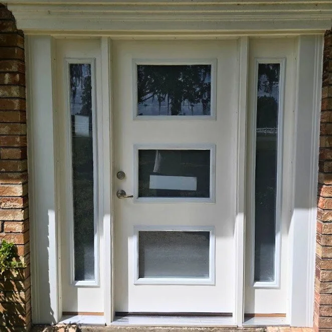 Artisan entry door installation