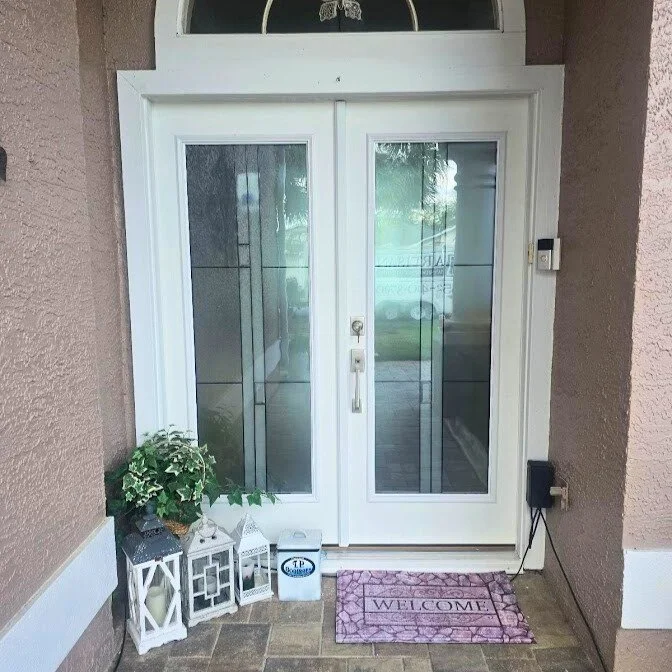 Artisan entry door installation