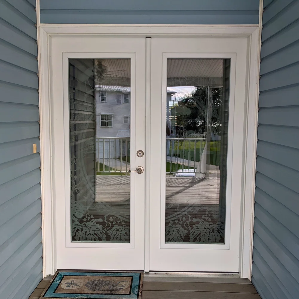 Artisan entry door installation