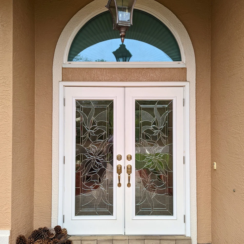 Artisan entry door installation