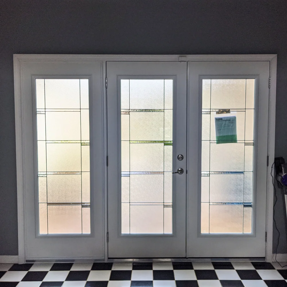 Artisan patio door installation